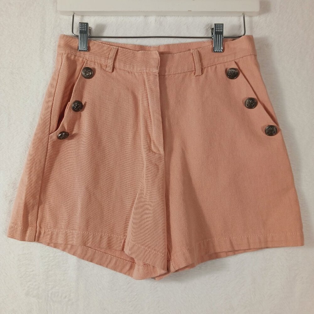 Ice Bird Shorts, 2 Pair,  Size Small,  Black & Dusty Peach, Nautical Pockets - Picture 5 of 16